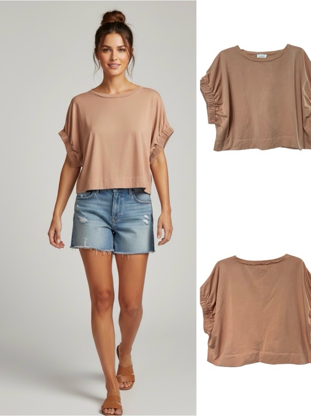 Bohme Terra cotta crop top
